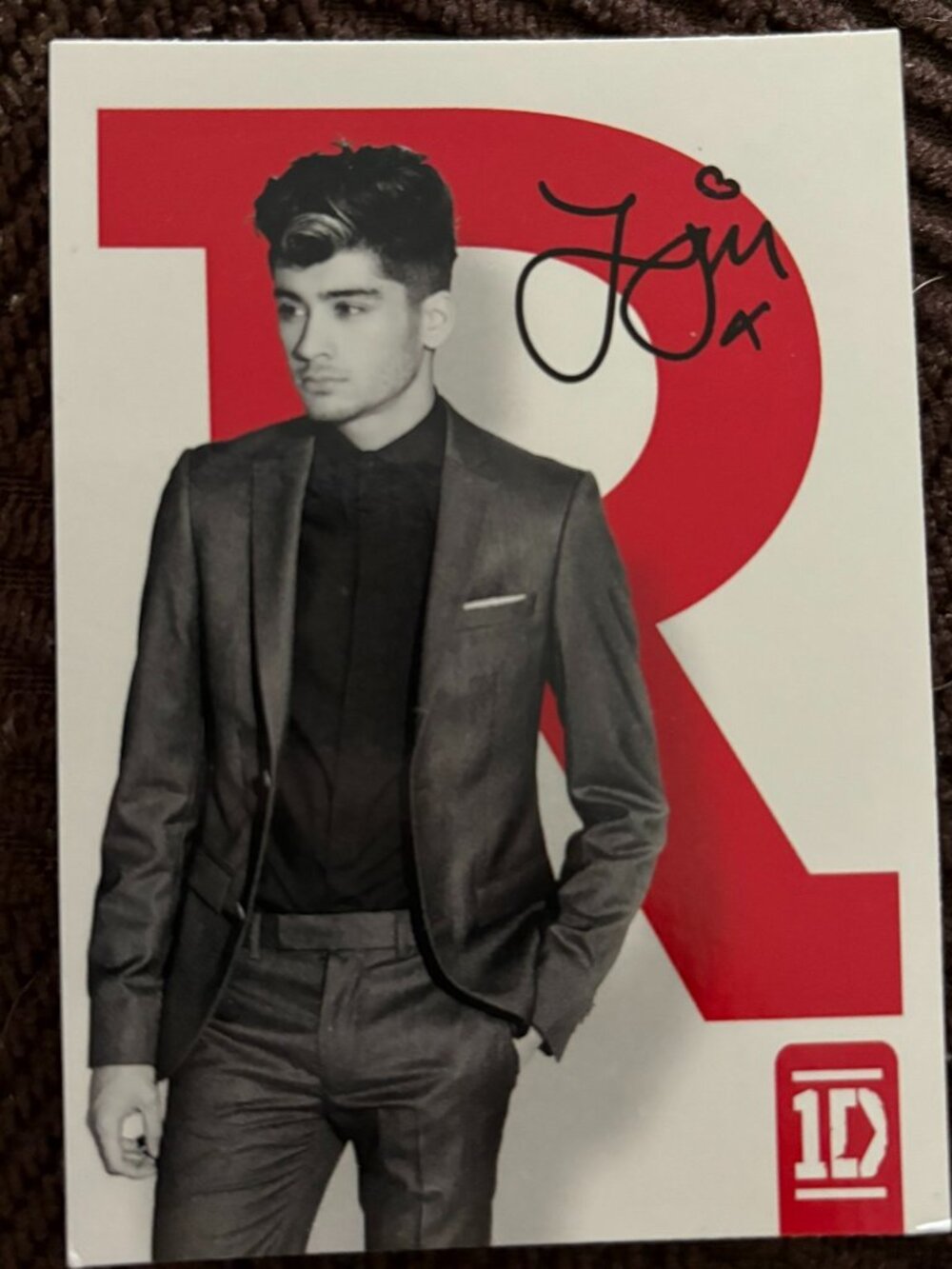 Official One Direction Trading Card Set Chase Spellbound Zayn Malik #29